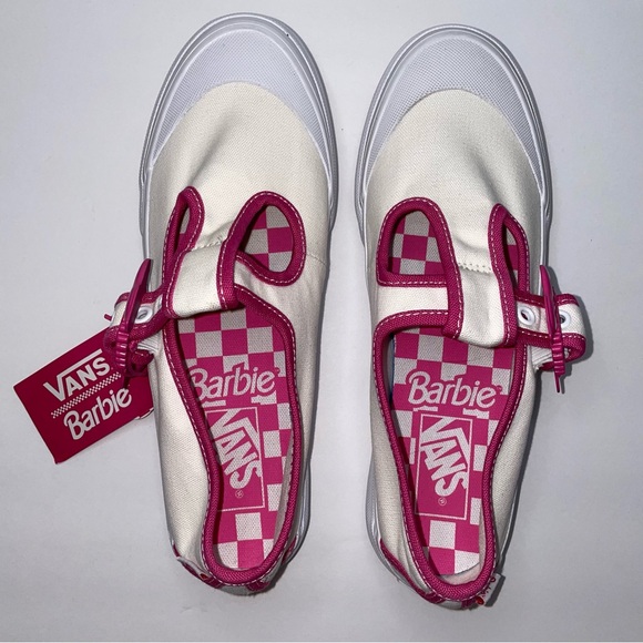 NWOB Vans X Barbie Style 93 Dx Mary Jane Sneakers - Picture 4 of 9